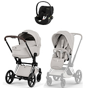 Коляска Cybex Priam V Chrome Style Cloud T Jeremy Scott Wings 3 в 1 City Grey