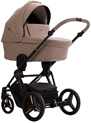 Детская коляска Bebetto Monti Pro 2 в 1 03 Stella бежевая кожа