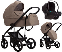 Детская коляска Bebetto Magnum Light 3 в 1 с автокреслом Avionaut Cosmo 01 бежевый