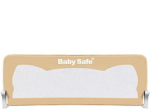 Барьер для кровати BabySafe Ушки 150х66 см бежевый
