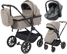 Детская коляска Rant Moss 3 в 1 с автокреслом Miro Olive Coffee