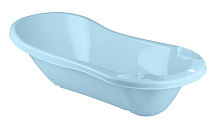 Ванна детская Пластишка с клапаном 13013 светло-голубой