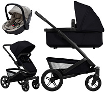 Детская коляска 3 в 1 Joolz Geo5 и автокресло Osann Cuddle Wheat Space Black