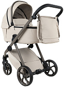 Детская коляска Pituso Sole Leather 2 в 1 PMPL/02 Latte