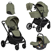 Детская коляска Farfello Baby Shell 3 в 1 2025 хаки