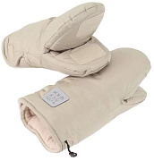 Рукавички на коляску Топотушки Нильс с липучками ЧЗ бежевый