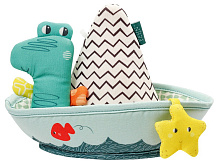 Игрушка для ванны Fehn Лодка и пальчиковая игрушка Крокодил