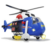 Вертолет Dickie функциональный свободный ход синий
