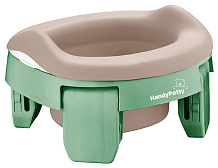 Горшок дорожный Roxy-Kids HandyPotty HP-255 HP-255OB оливковый/бежевый
