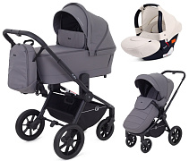 Детская коляска Rant Flex 3 в 1 RA076 с автокреслом Cruise Beige Graphite