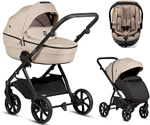 Детская коляска Tutis Uno 6 Plus Essential collection 3 в 1 с автокреслом Beno Beige 1602180 Beige