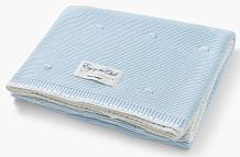 Плед детский Happy baby 100х100 87570 светло-голубой / light blue