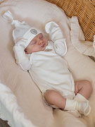 Рукавички-царапки НаследникЪ Выжанова Экрю 13001-02002 ЧЗ