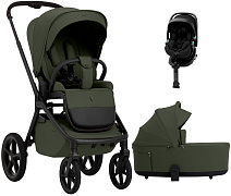 Коляска 3 в 1 Sweet Baby SBL Orso + автокресло Premier Plus Black Dark Green