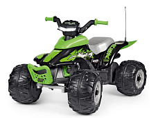 Детский электроквадроцикл Peg Perego Corral T-Rex 330w Зелёный