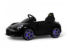 Детский электромобиль RiverToys Porsche 911 RUF A444AA BLACK/черный