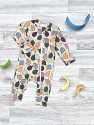 Комбинезон Mjolk Sleep and Play Шарики на манжетах 62