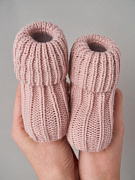Носочки вязаные Little star Лапша 5102 (ЧЗ-нк) розовый антик, 8