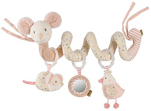 Игрушка-спираль Fehn на коляску, кроватку Мышка