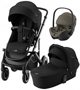 Коляска 3 в 1 Britax Roemer Smile 5Z и автокресло Baby-Safe PRO LUX Urban Olive Space Black