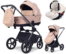 Детская коляска Rant Falcon Soft Therm 3 в 1 с автокреслом Cruise Beige Beige