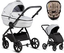 Детская коляска Tutis Uno 6 Plus Essential collection 3 в 1 с автокреслом Beno Beige 1602142 Risso