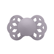 Пустышка силиконовая Bibs Infinity Symmetrical, 0+ 441303 Fossil Grey