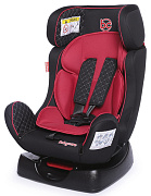 Автокресло Baby Care Nika 0-25 кг Черный/Красный (Black/Red)