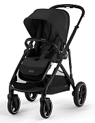 Прогулочная коляска Cybex Gazelle S BLK Moon Black с корзиной и дождевиком