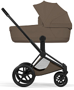 Коляска Cybex Priam V Matt Black Style Collection 2 в 1 Coconut Brown
