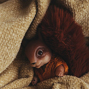 Игрушка Magic Manufactory коллекция Magic Forest Белка 7 см рыжий