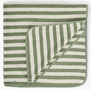 Полотенце махровое Happy baby 87574 ЧЗ бело-зеленый / white-green