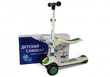 Детский самокат RiverToys HB-8002S GREEN/зеленый