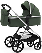Коляска Agex Life 2 в 1 хромированная рама ALC613 Crocodile (Зеленый)