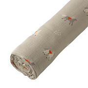 Пелёнка муслиновая Buba Kids, 115х115 см BKMUSSW57 Кабардинские лошадки