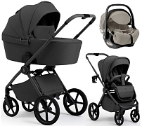 Коляска 3 в 1 Sweet Baby SBL Elegante Pro + автокресло Premier Begie Dark Grey
