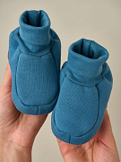 Пинетки Little Star на трикотажном подкладе 928 (ЧЗ-мз) индиго