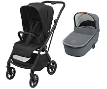 Детская коляска Maxi-Cosi Leona²  Oria 2 в 1 1204390110 Twillic Black/1507050110 Essential Grey