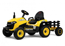 Детский электромобиль RiverToys K111KK желтый