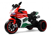 Детский электромотоцикл RiverToys C005MC красный