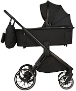 Детская коляска Adamex Spark 3 в 1 7-CARBON-VELVET - ЧЁРНЫЙ-ЧЁРНАЯ РАМА