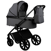 Детская коляска Indigo Sting 3 в 1 темно-серый