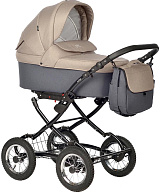 Детская коляска Indigo Blues Classic 1 в 1 Bl04 бежевый