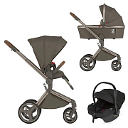 Детская коляска Anex Flo x Avionaut Cosmo 3 в 1 se-01 Cesar/ss-06 Black