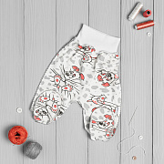 Ползунки Vikalex Собачки на широкой резинке 50