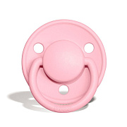 Пустышка силиконовая Bibs De Lux, 0+ 1010234 Baby Pink