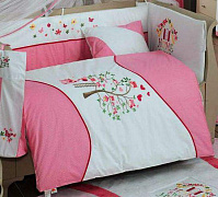 Комплект в кроватку Kidboo Sweet Home 6 предметов pink