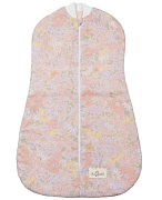 Кокон нательный Lappetti из муслина МК05 ЧЗ МК05/2 Цветочные фантазии персиковый 62
