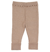 Ползунки вязаные Rant Knitwear 22-164 beige 74
