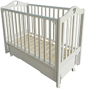 Детская кроватка Антел Karolina 2 маятник универсальный,колесо лунная ночь